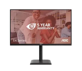 31.5" AOC Q32E4U černá / IPS / 2560x1440 / 16:9 / 4ms / 1000:1 / 350cd-m2 / HDMI + DP / VESA