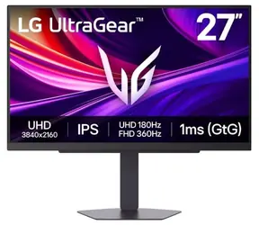 Rozbaleno - 27" LG 27G810A-B černá / IPS / 3840x2160 / 16:9 / 1000:1 / 400cd-m2 / HDMI & DP / rozbaleno