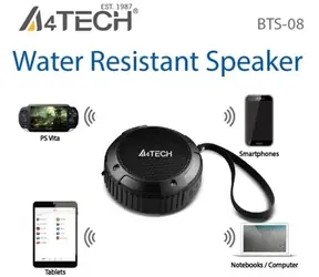 A4Tech BTS-08 / vodotěsný Bluetooth 4.0. reproduktor / černý