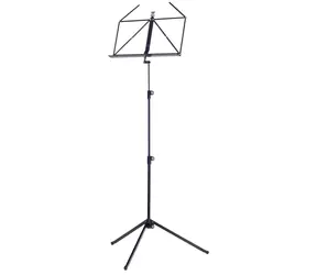 K&M 100/1 stojan na noty černá / výška od 625 do 1240 mm