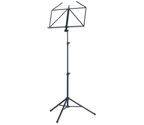 K&M 10065 stojan na noty černá / výška od 585 do 1220 mm