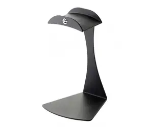 K&M 16075 Stolní stojan pro sluchátka černá