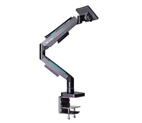 THERMALTAKE Single RGB Gaming Monitor Arm černá / rameno pro monitor / 17-49" / nosnost 20kg