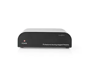 Nedis Předzesilovač / Vstupní konektor: 1x RCA / Výstupní konektor: 1x RCA / 2 Kanály / Gramofon / Phono 