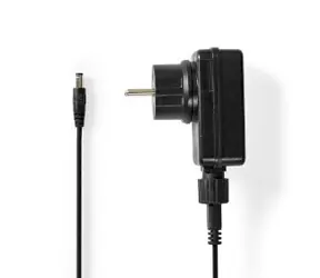 Nedis Univerzální napájecí AC adaptér černá / 24 W / 12 V DC / 1.80 m / 2.0 A / 1 plug(s) 