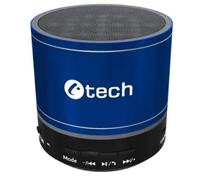 C-TECH SPK-08L modrá / Přenosný reproduktor / 3 W / BT 5.0 