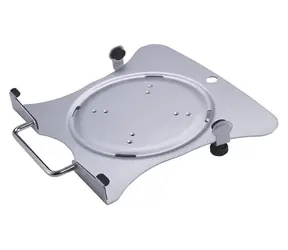 Neomounts notebook V100 Stříbrná / držák na notebook / 8 kg / VESA 75x75 - 100x100 mm / Ocelová konstrukce