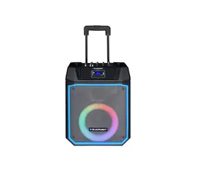 BLAUPUNKT MB08.2 černá / přenosný reproduktor / BT / USB / AUX / 600W / LED / FM