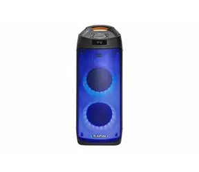BLAUPUNKT PB06DB černá / přenosný reproduktor / BT / USB / microSD / AUX / LED / 500W / FM