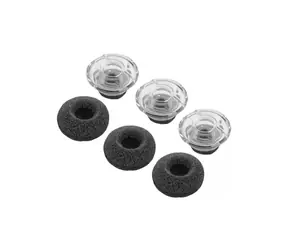 Poly 85S03AA - Souprava špiček do ucha pro sluchátka s mikrofonem (balení 3)