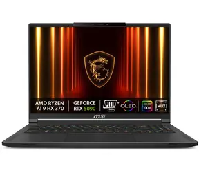 MSI Stealth A16 AI+ A3XWJG-029CZ černá / 16" QHD+ / AMD Ryzen AI 9 HX 370 / 64GB / 2TB SSD / RTX 5090 24GB / W11H