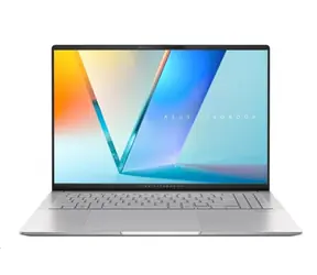 ASUS Vivobook S16 stříbrná / 16" WQXGA+ / Ryzen AI 7 350 2.0GHz / 24GB / 1TB SSD / AMD Radeon Graphics / W11P