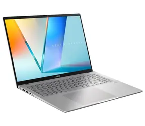 ASUS Vivobook S16 stříbrná / 16" WUXGA / Intel Core Ultra 7 255H 2.0GHz / 16GB / 1TB SSD / Intel Graphics / W11H