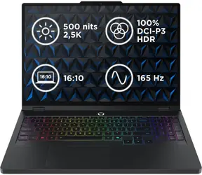 Lenovo Legion Pro 5 16IAX10 černá / 16" WQXGA / Intel Core Ultra 9 275HX / 32GB / 1TB SSD / RTX 5060 8GB / W11H