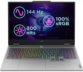 Lenovo LOQ 15IRX10 šedá / 15.6" FHD / Intel Core i5-13450HX / 16GB / 512GB SSD / RTX 5050 8GB / Bez OS