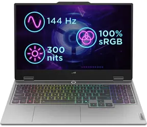 Lenovo LOQ 15IRX10 šedá / 15.6" FHD / Intel Core i7-13650HX / 16GB / 1TB SSD / RTX 5070 8GB / Bez OS