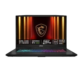 MSI Katana 17 HX B14WFK-283XCZ černá / 17.3"FHD / Intel Core i7-14650HX / 32GB RAM / 1TB SSD / RTX 5060 8GB / Bez OS