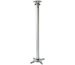 Techly Univerzální stropní držák na projektor 110-197 cm / 15 kg / stříbrná