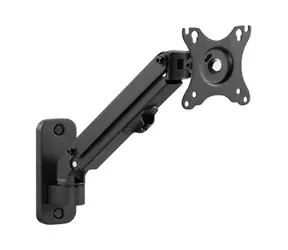 Gembird MA-WA1-01 Držák na zeď pro monitor do 27" / standarty VESA 75x75 & 100x100 / nosnost 7 kg / nastaviteln