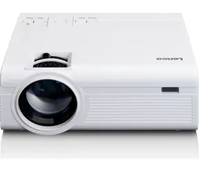 Lenco LPJ-280WH bílá / LED / 800 x 480 / 2800 ANSI / HDMI / USB / VGA