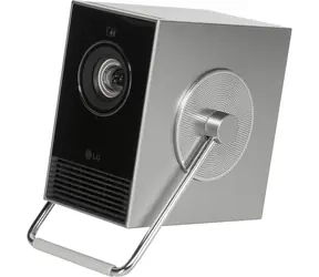 LG CineBeam Q HU710PB stříbrná / laserový projektor / 3840 x 2160 / 500 ANSI / 1x HDMI / 3W