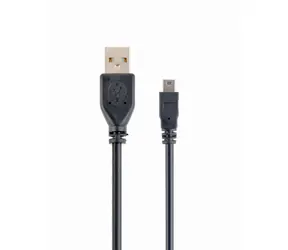 Gembird USB 2.0.kabel A<->miniB 5-pin propojovací 1.8m