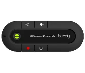 Bezdrátová sada Supertooth BUDDY / na stínítko / MultiPoint / AutoConnect / Autopairing / černé