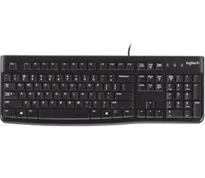 Logitech klávesnice K120 For Business CZ-SK / USB / Drátová / Černá