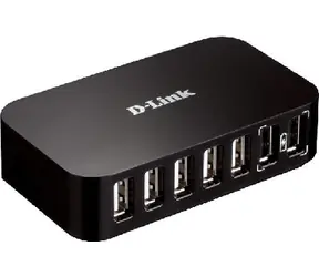D-Link DUB-H7 / USB 2.0 Hub / 7xA Port / 1xB Port / AC