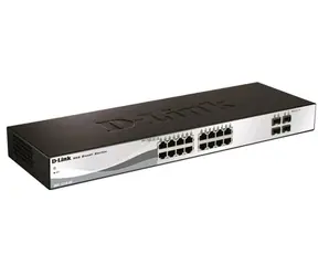 D-Link DGS-1210-20 / 16x gigabit RJ45 Smart Switch / 4x SFP