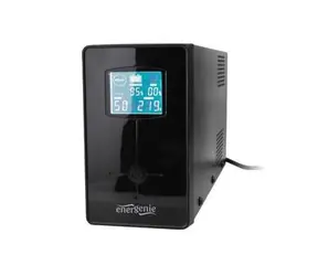 UPS Energenie-Gembird Line-Interactive 650VA / 2xIEC / 1xSchuko 230V OUT/ LCD