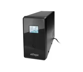UPS Energenie-Gembird Line-Interactive 1200VA / 3xIEC / 2xSchuko 230V / USB / RJ11 / LCD