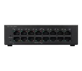 Cisco SF110D-16HP-EU / Desktop Switch / 16x RJ-45 100M / PoE 