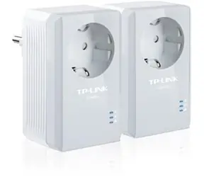 TP-Link TL-PA4010P Starter Kit / Powerline Adaptér AV500 / LAN + AC zásuvka / HomePlug AV / 2 ks