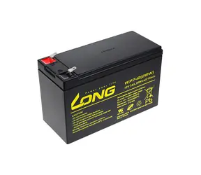 Long 12V 7Ah olověný akumulátor F1
