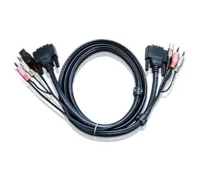 ATEN KVM kabel DVI-D+USB+Audio / 1.8m