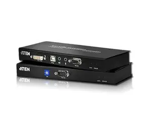 ATEN CE600 / DVI a USB KVM Extender s RS-232 / až 60 m