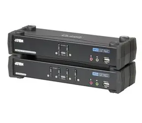 ATEN CS1784A / 4-Port DVI USB 2.0 KVMP Switch / 2.1 Surround Sound / nVidia 3D