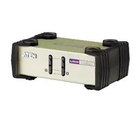 ATEN CS82U / 2-Port PS/2-USB KVM Switch / 2x Custom KVM Kabely