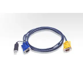 ATEN KVM Kabel HD15-SVGA+USB 2m