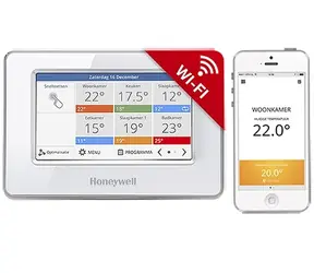Honeywell Evohome Touch WiFi ATC928G3026 / řídící jednotka bez napájení / bílá / CZ lokalizace