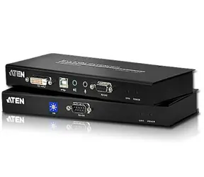 ATEN Extender PC-konzole DVI až 60m / USB / až 1920x1200 bodů / surge / RS-232