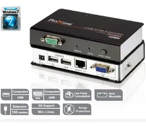ATEN Extender PC-konzole na 150m / USB / až 1920x1200 bodů / surge