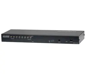 ATEN KH-1508AI / 8-port OverNet Cat5 KVM PS2+USB / OSD / rack / SUN / PON / VNC