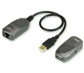 ATEN USB 2.0 extender po Cat5/Cat5e/Cat6 do 60m 