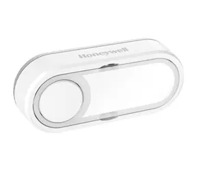 Honeywell DCP511E bezdrátové tlačítko ke zvonku se štítkem pro jméno / bílý