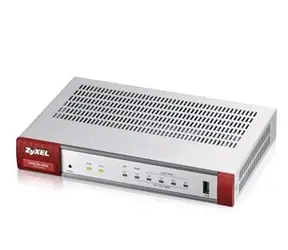 ZyXEL USG20-VPN / VPN Firewall / 10x VPN (IPSec/L2TP) / up to 15 SSL (5 included) / 1x WAN / 1x SFP / 4x LAN / 1x USB
