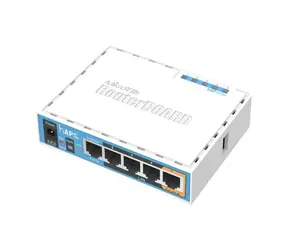 MikroTik RB952Ui-5ac2nD bílá / RouterBOARD / 650 MHz / 64MB RAM / 5x LAN / hAP ac lite / RouterOS L4