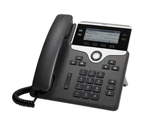 Cisco IP Phone 7841 (určeno pro Cisco UC Manager) černá / Telefon VoIP / SIP / SRTP / 4 linky