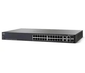 Cisco Small Business SG350-28P / 24 x 10/100/1000 (PoE+) + 2 x gigabitů SFP + 2 x kombinace Gigabit SFP